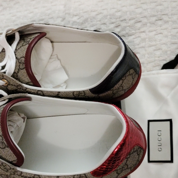 Prelove Men Ace GG Supreme Low Top Sneakers - Picture 4 of 5